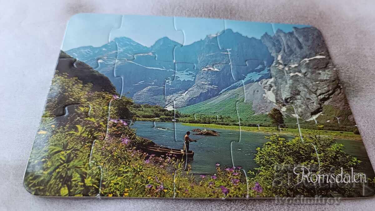 Carte poștală Romsdalen Carte poștală Romsdalen