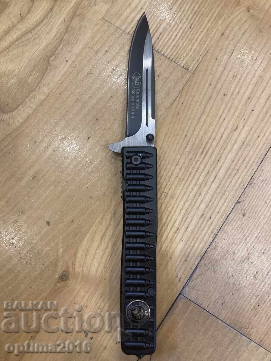 Auction Set of two holsters and a knife Auction Set of two holsters and a knife