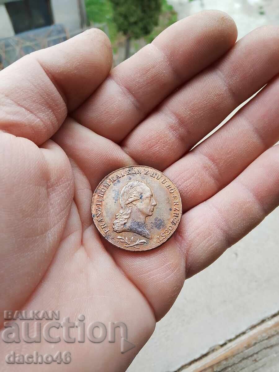 Austria Franz II 6 Kreuzer 1800. with price 60.00 BGN | € 30.68 Austria Franz II 6 Kreuzer 1800. with price 60.00 BGN | € 30.68