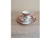 English porcelain coffee cup ROYAL STAFFORD