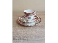 English porcelain coffee cup ROYAL STAFFORD