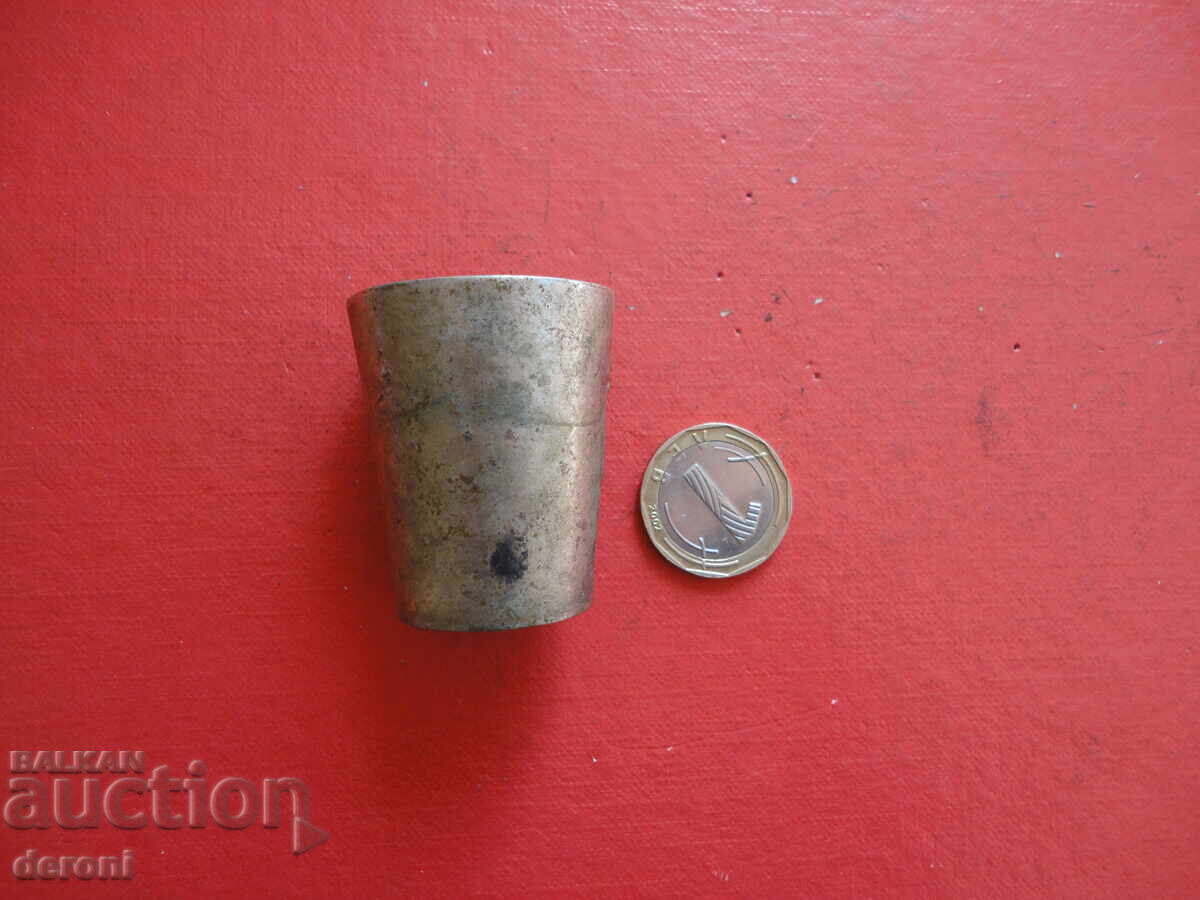 Antique glass shot glass for alcohol 1 Antique glass shot glass for alcohol 1