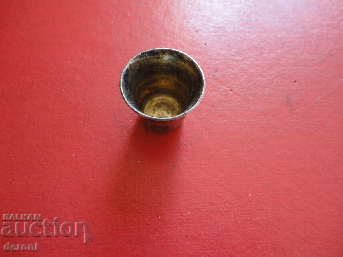 Auction Silver-plated glass shot glass for alcohol 3 Auction Silver-plated glass shot glass for alcohol 3