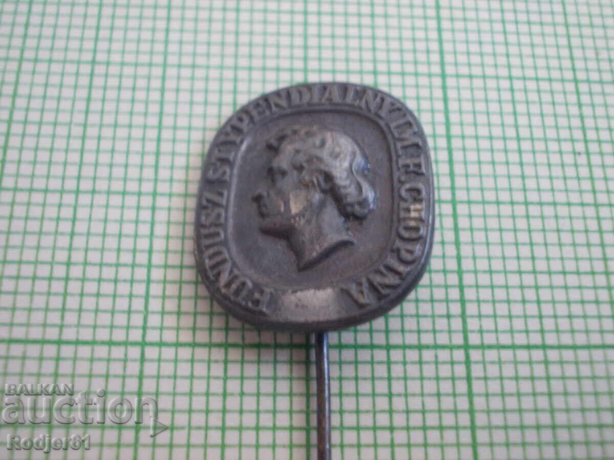 Delivery of badges - individuals Frederic Chopin 2 pcs Delivery of badges - individuals Frederic Chopin 2 pcs