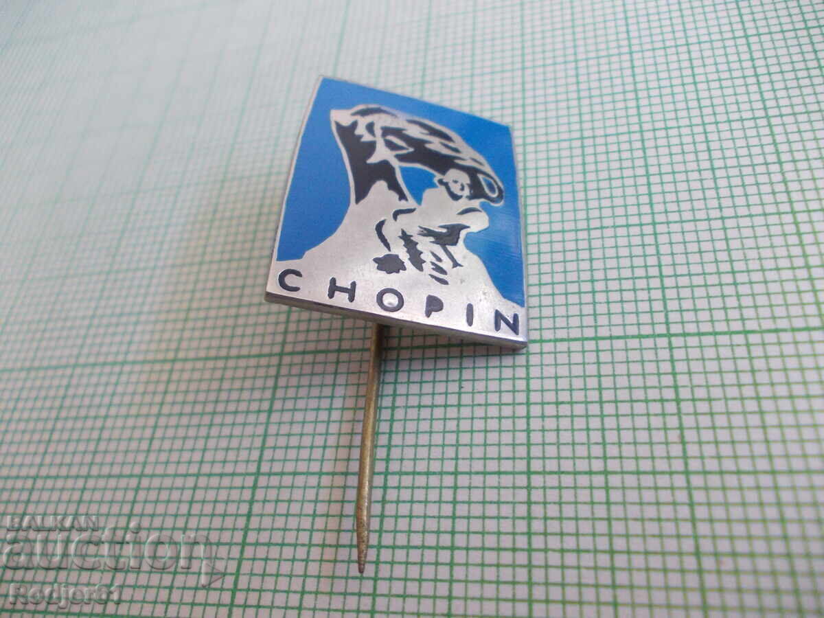 badges - individuals Frederic Chopin 2 pcs - 5 badges - individuals Frederic Chopin 2 pcs - 5