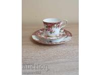 English porcelain coffee cup ROYAL STAFFORD