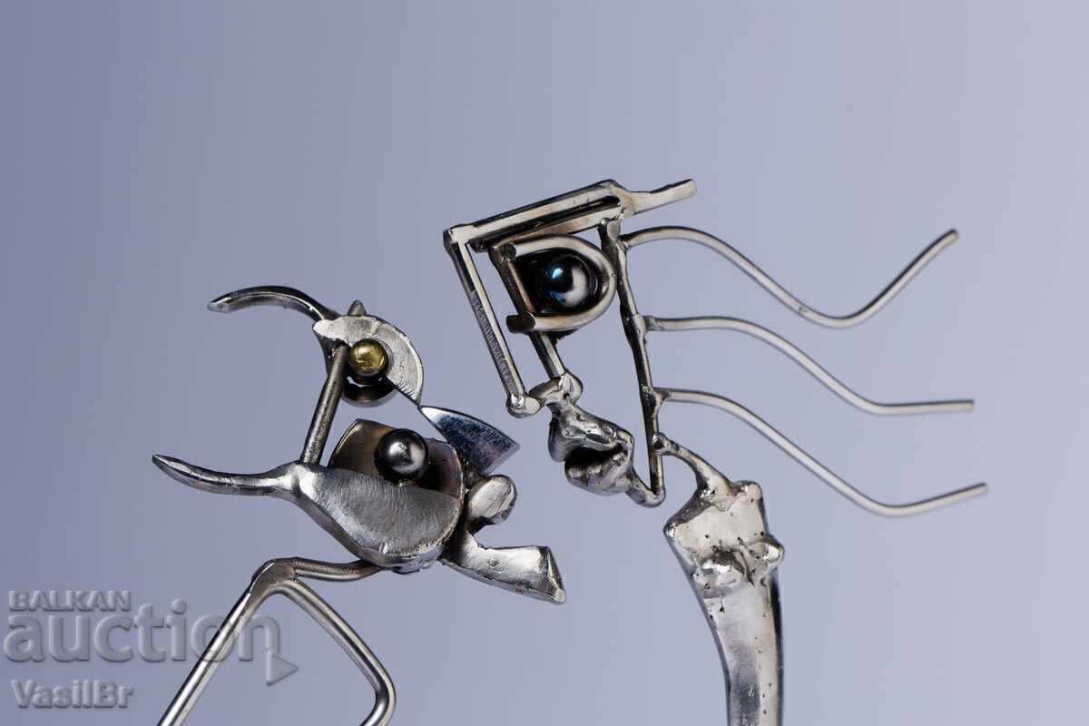 "Attraction - one step closer" sculpture Vasil Bratanov - 6 "Attraction - one step closer" sculpture Vasil Bratanov - 6