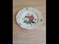 Porcelain plate Pierre-Joseph Redoute