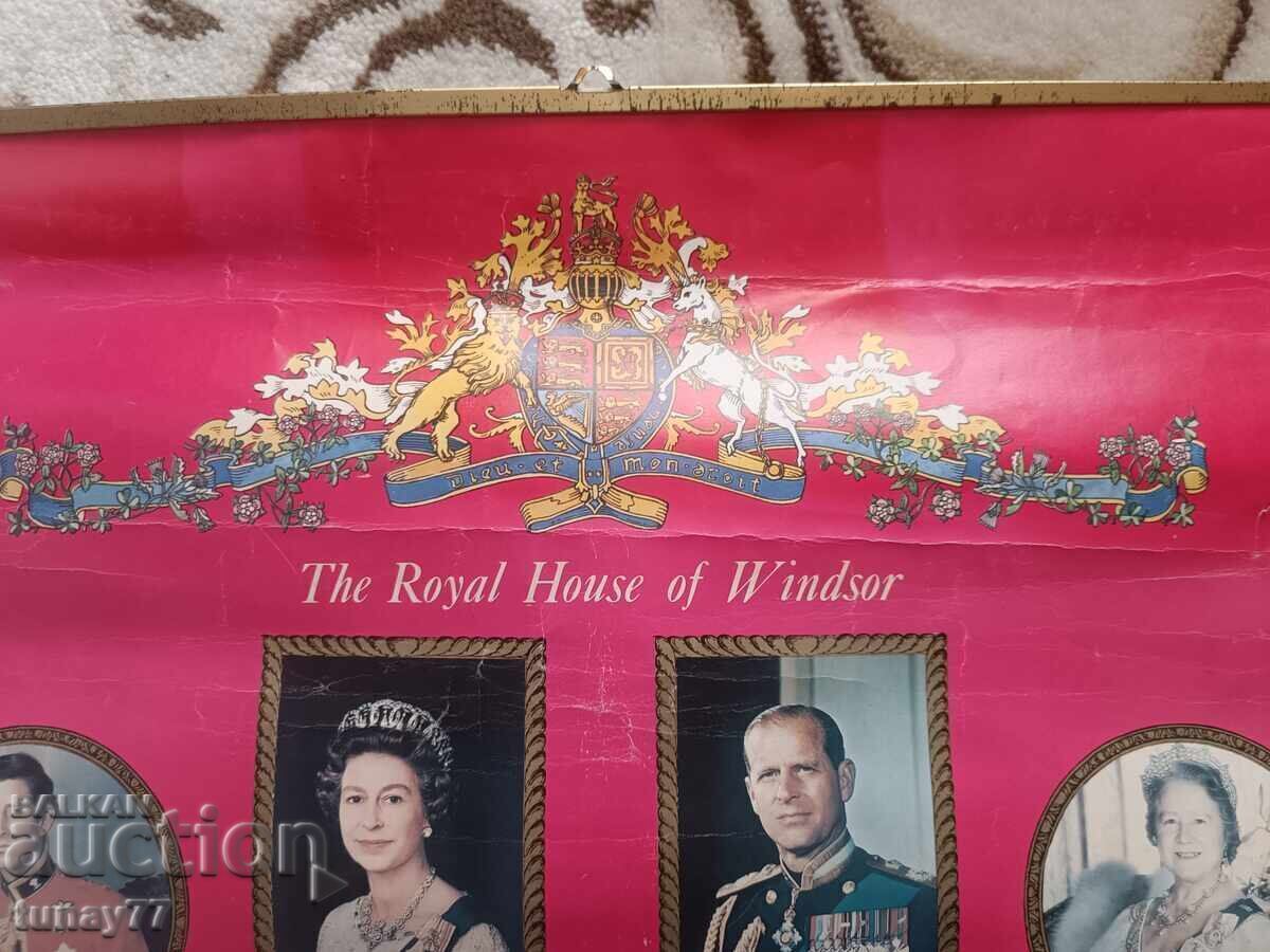 Licitație Calendar Englez Rar al Familiei Regale Licitație Calendar Englez Rar al Familiei Regale