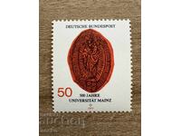 FRG/FRG - 500 χρόνια Πανεπιστήμιο Mainz (1977) MNH