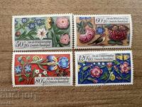 FRG/GFR - Charity Stamps - Flowers (1985) MNH