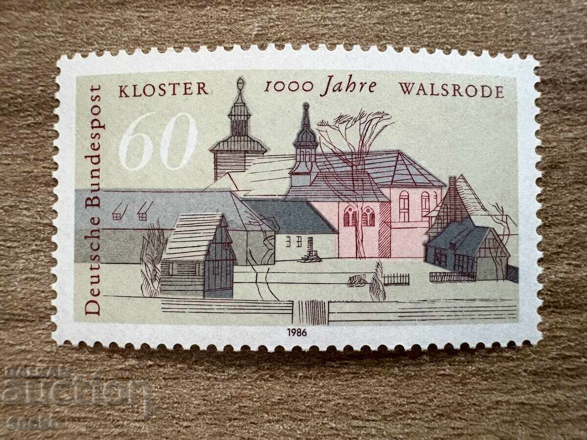 FRG/FRG - 1000 years of Walsrode Cathedral (1986) MNH FRG/FRG - 1000 years of Walsrode Cathedral (1986) MNH