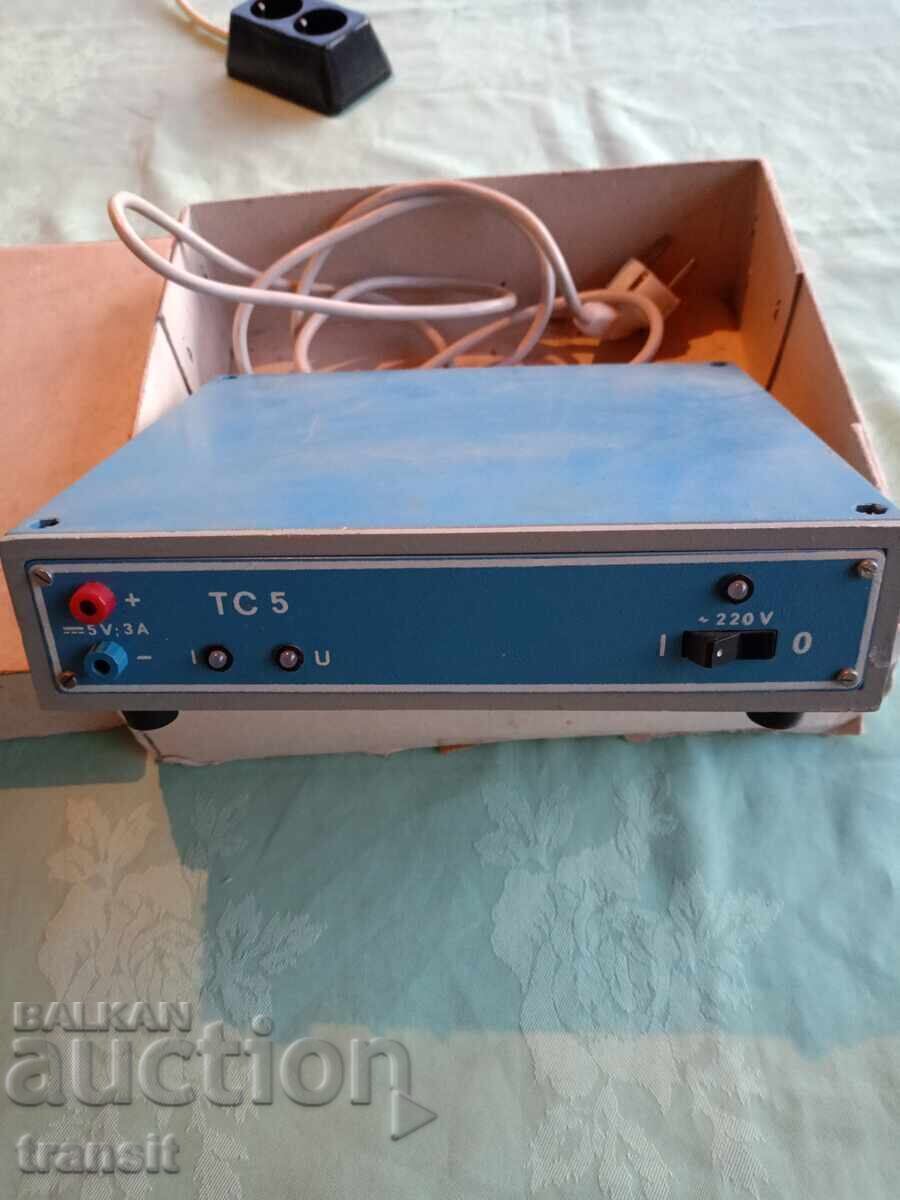 Licitație Redresor TC5 5V 1 A Licitație Redresor TC5 5V 1 A