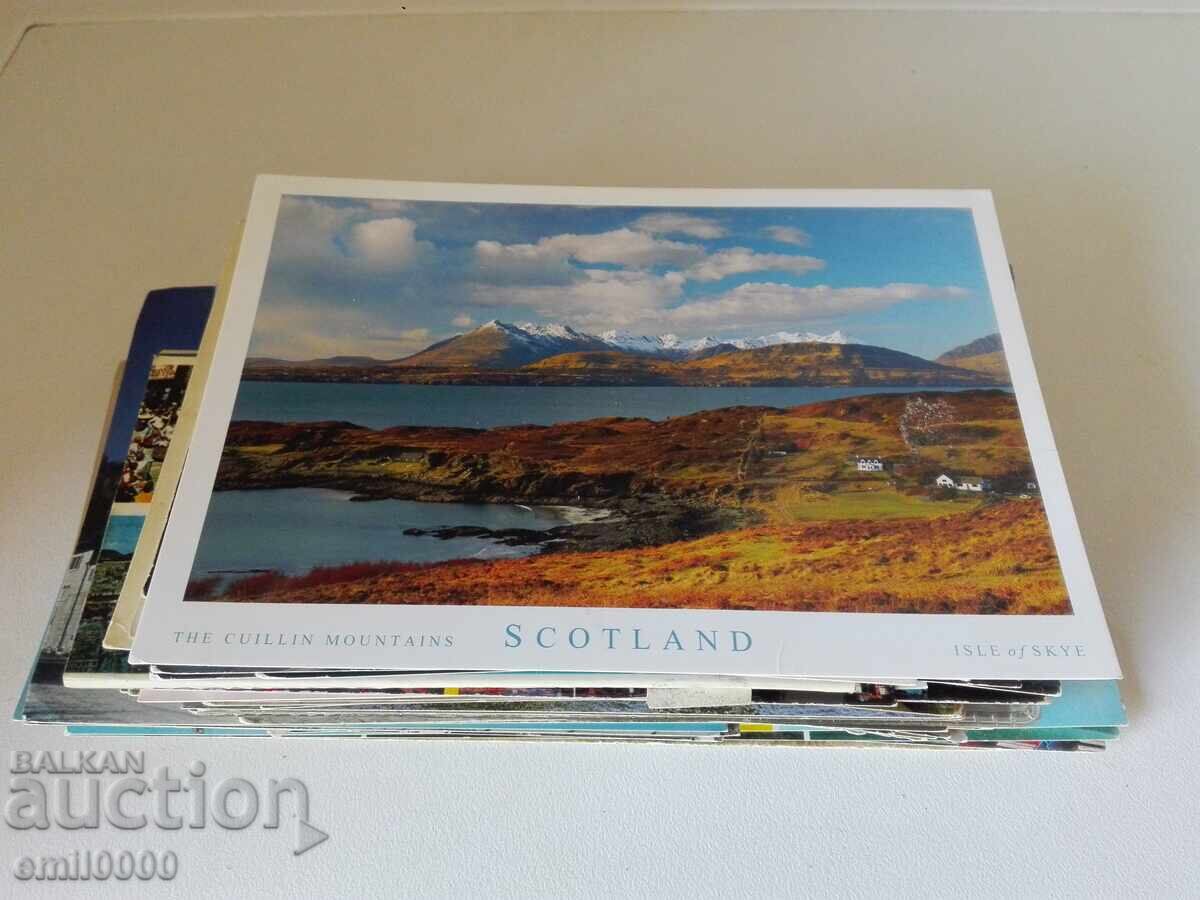 Foreign postcards - cities. Foreign postcards - cities.