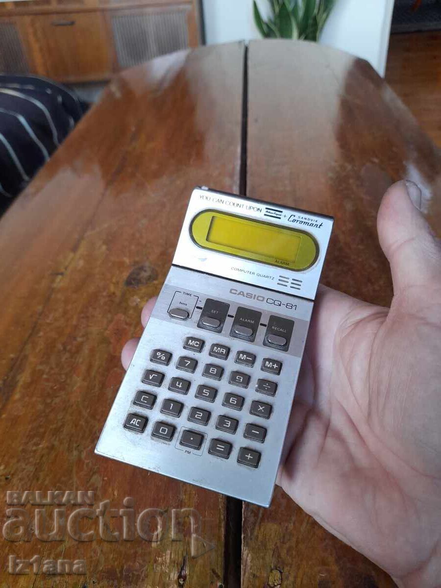 Стар калкулатор Casio CQ-81 - 5