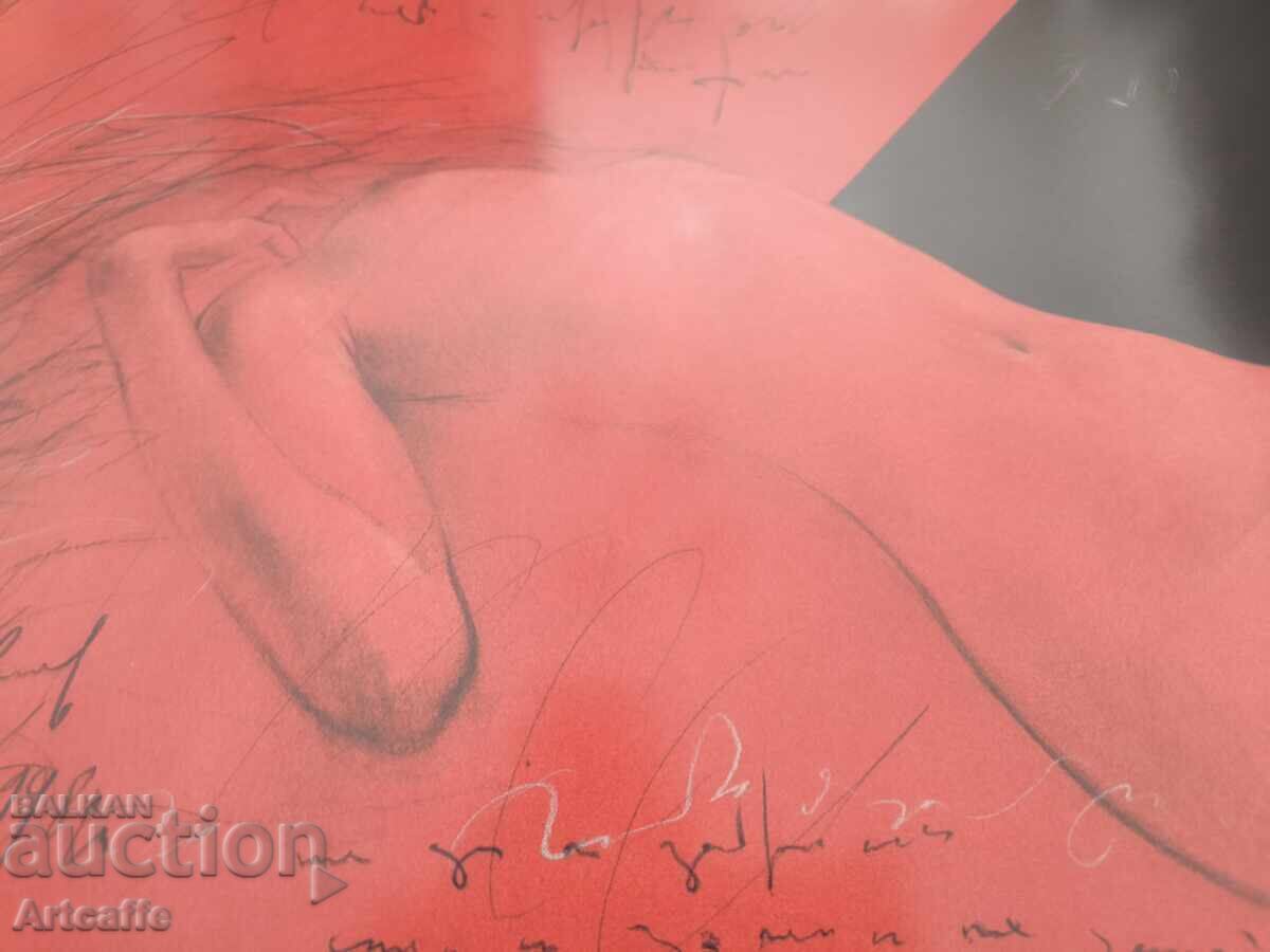 Licitație Zhivko Mutafchiev - Nud, pastel, 1998