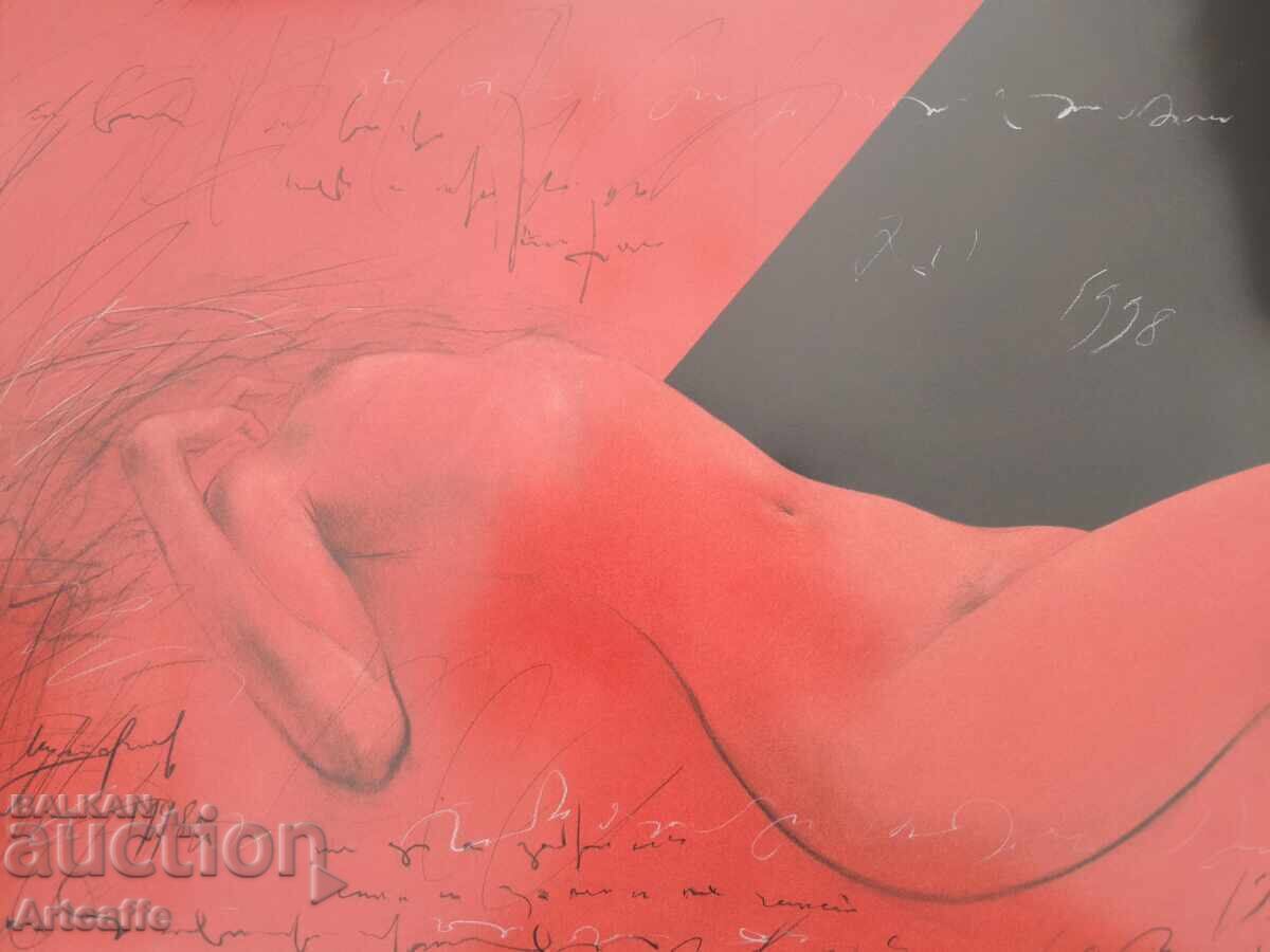 Delivery of Zhivko Mutafchiev - Nude, pastel, 1998