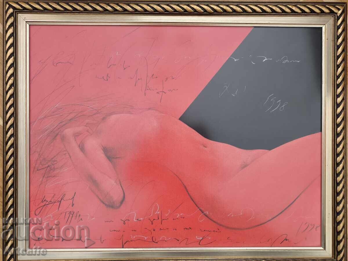 Zhivko Mutafchiev - Nude, pastel, 1998