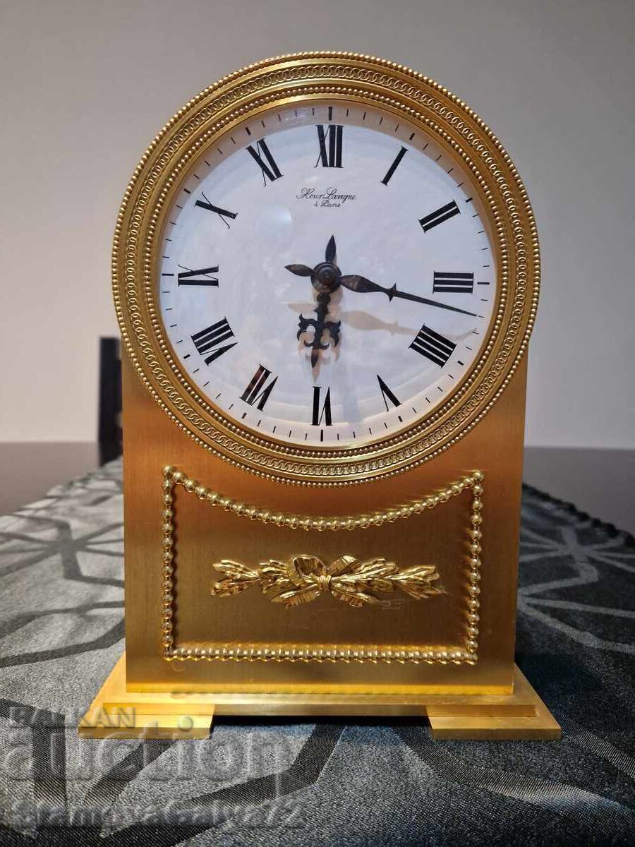 Σπάνιο Γαλλικό ρολόι Lavigne Bronze Mantel με τιμή € 295.02 | 577.01 BGN