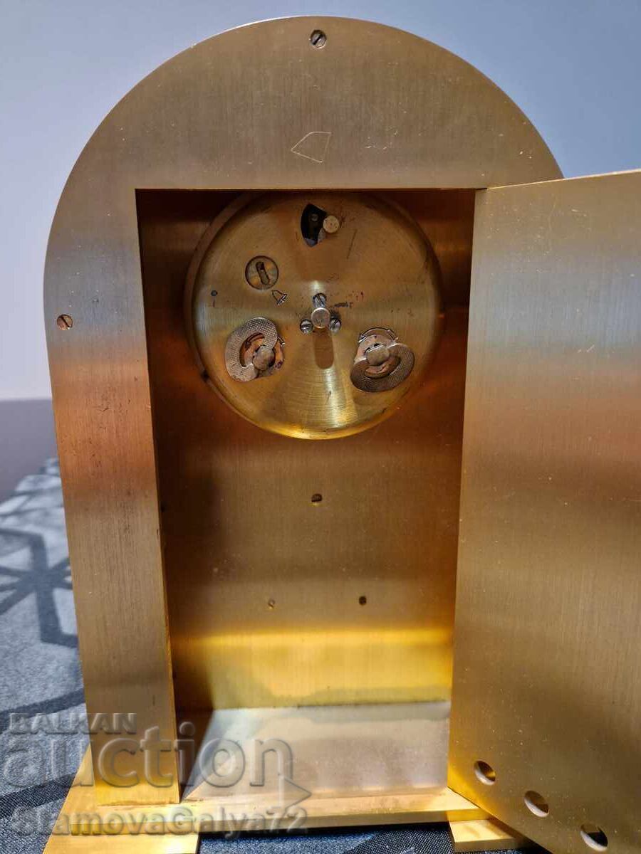 Rare French Lavigne Bronze Mantel Clock - 6 Rare French Lavigne Bronze Mantel Clock - 6