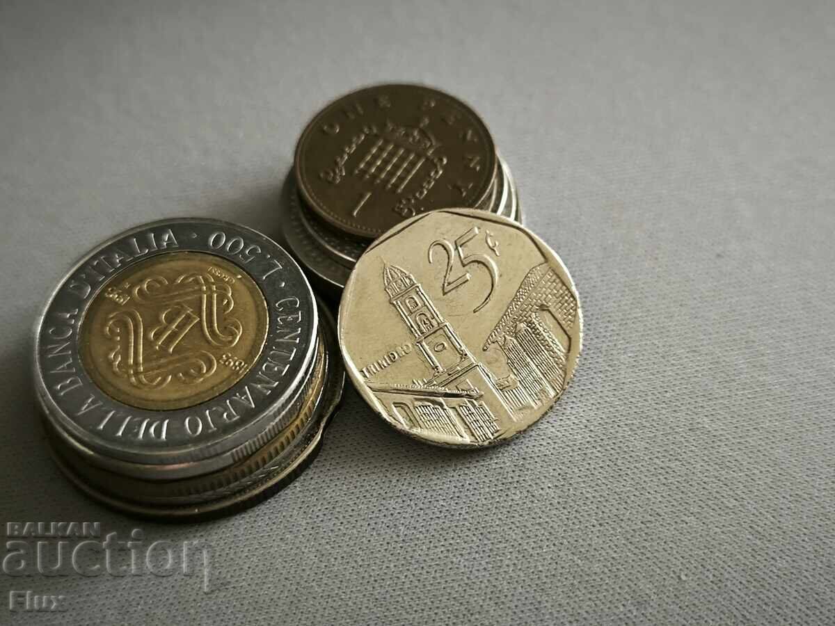 Coin - Cuba - 25 centavos | 2006 Coin - Cuba - 25 centavos | 2006