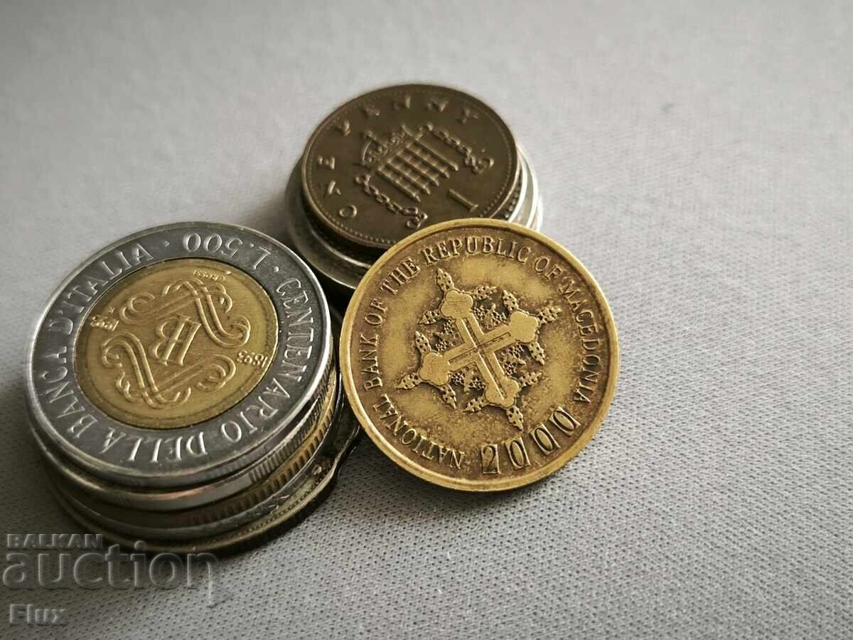 Coin - Macedonia - 1 denar | 2000 with price 4.50 BGN | € 2.30 Coin - Macedonia - 1 denar | 2000 with price 4.50 BGN | € 2.30