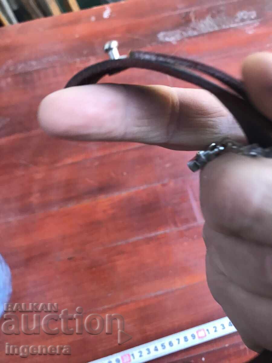 Delivery of BRACELET LEATHER PENDANT CROSS METAL STONE STYLISH Delivery of BRACELET LEATHER PENDANT CROSS METAL STONE STYLISH