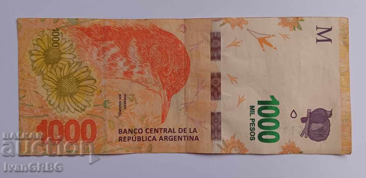 1000 pesos Argentina 1000 pesos Argentine banknote with price 9.00 BGN | € 4.60 1000 pesos Argentina 1000 pesos Argentine banknote with price 9.00 BGN | € 4.60