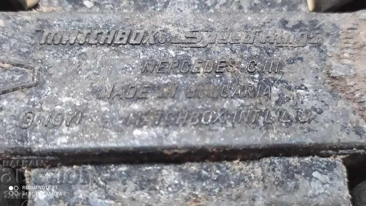 Carucior Bulgaria MATCBOX MERCEDES C III - 5 Carucior Bulgaria MATCBOX MERCEDES C III - 5