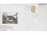 First Day Postal Envelope Antarctica