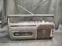 BZC OLD RETRO TRANSISTOR RADIO CASSETTE SONY