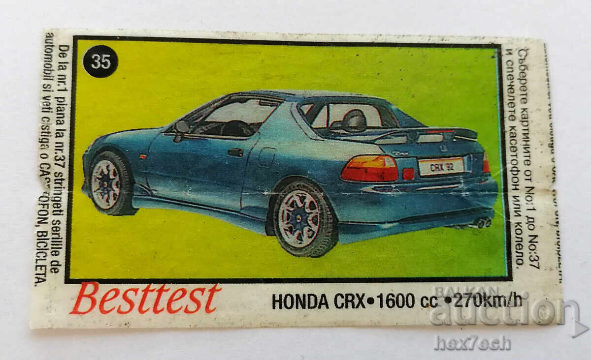 ❤️ ⭐ Imagine Besttest Besttest 35 Honda CRX ⭐ ❤️ ❤️ ⭐ Imagine Besttest Besttest 35 Honda CRX ⭐ ❤️