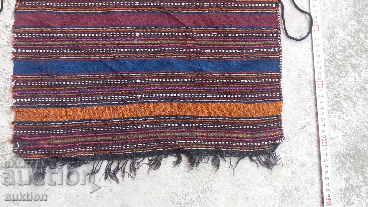 WOOL COLORFUL REINCARNATION APRON - 6 WOOL COLORFUL REINCARNATION APRON - 6