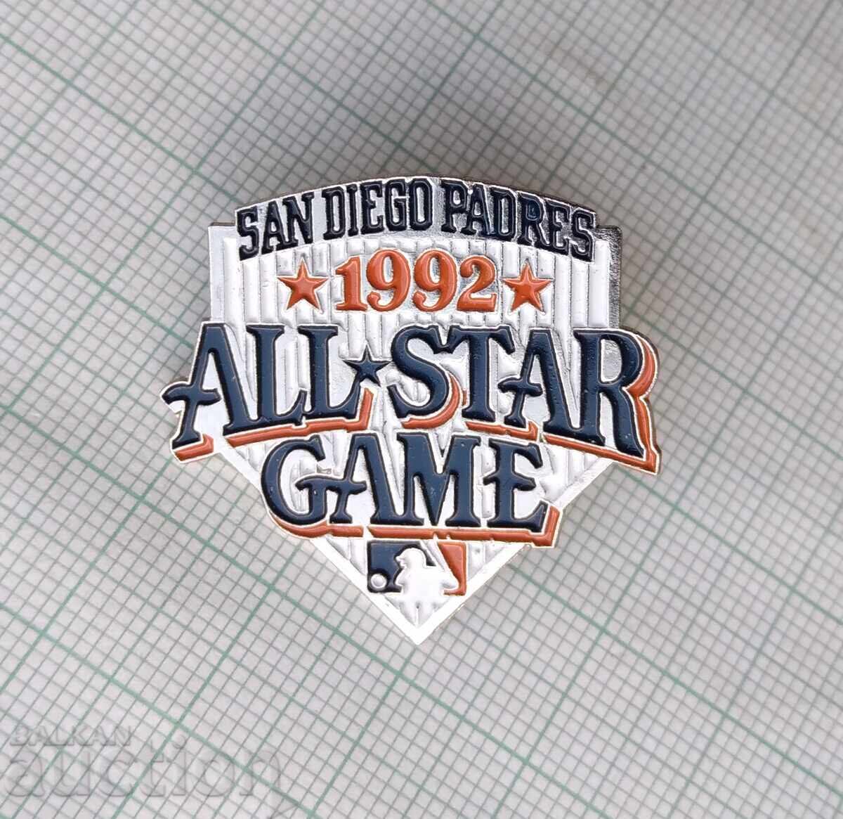 18177 All-Star Game - Baseball - San Diego USA 1992 with price 5.00 BGN | € 2.56 18177 All-Star Game - Baseball - San Diego USA 1992 with price 5.00 BGN | € 2.56
