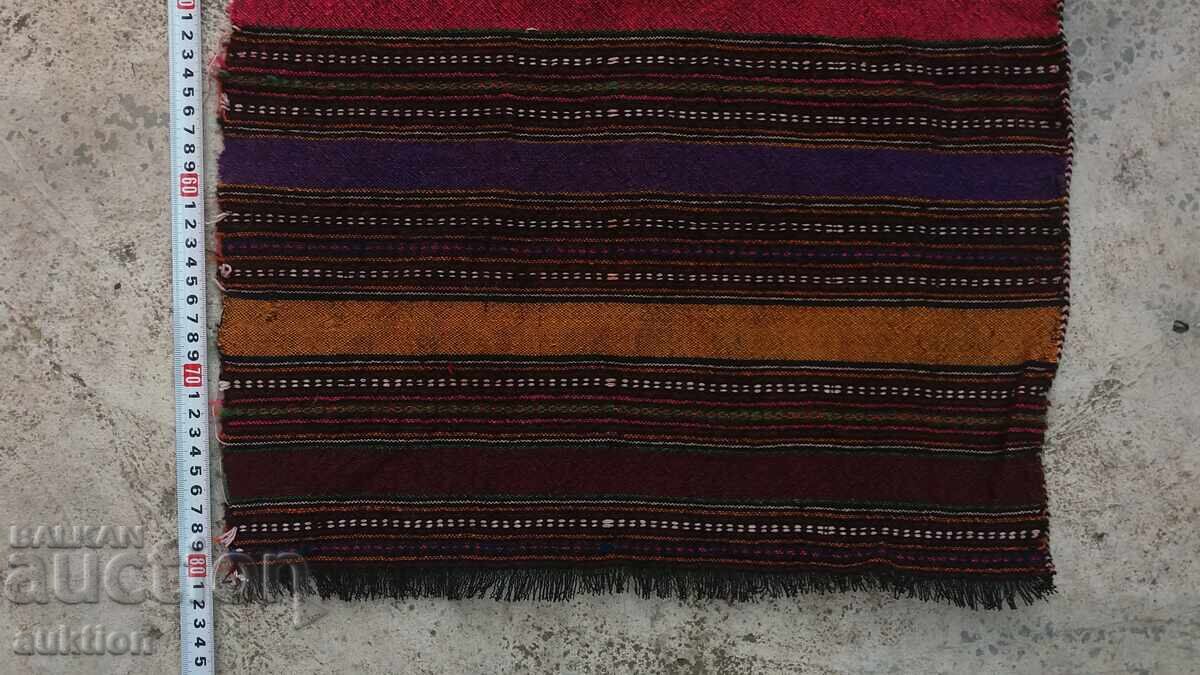 WOOL COLORFUL REINCARNATION APRON - 7 WOOL COLORFUL REINCARNATION APRON - 7