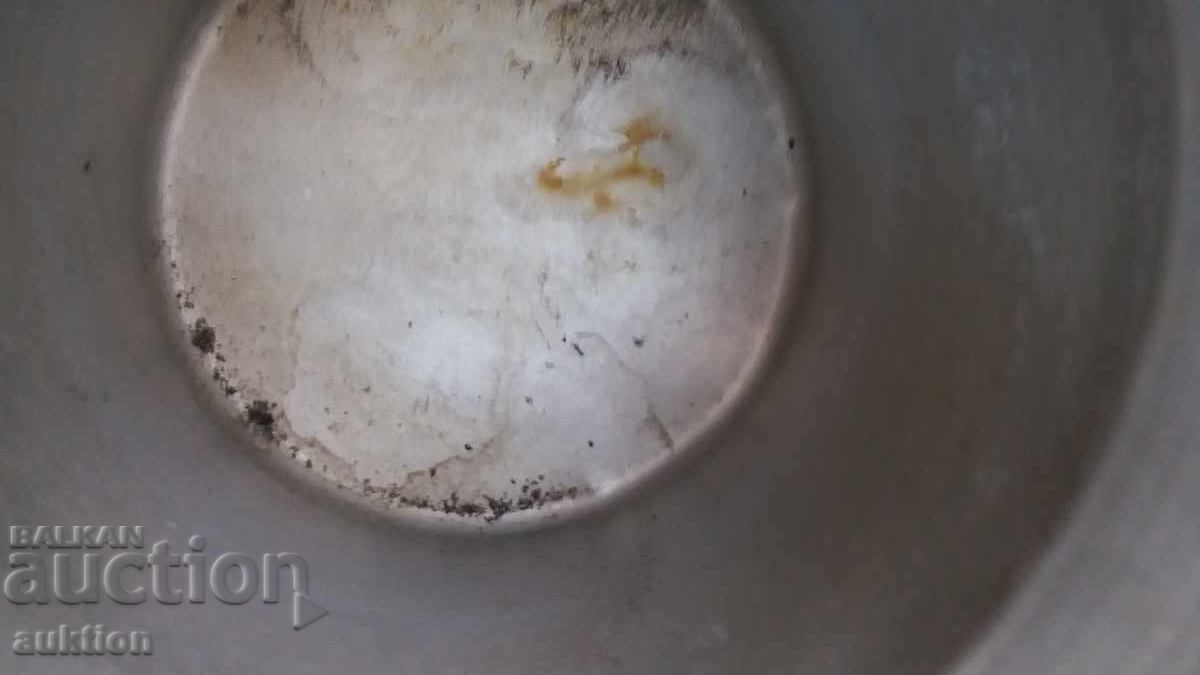 ALUMINUM WRITTEN MILK JAR - 5 LITERS - 5 ALUMINUM WRITTEN MILK JAR - 5 LITERS - 5