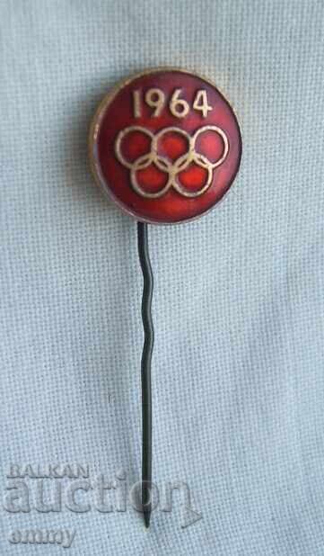 Tokyo 1964 Olympic Games badge Tokyo 1964 Olympic Games badge