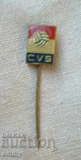 CVS Badge - Czechoslovakia Volleyball Federation