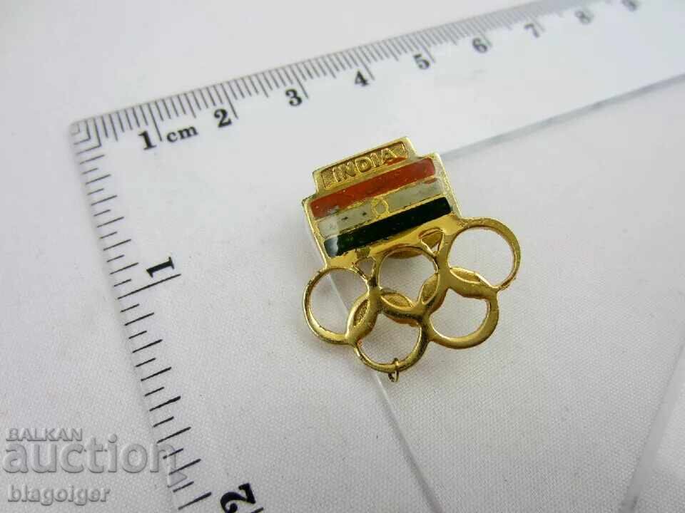 Auction Olympic Badge-INDIA Olympic Committee -Olympics Auction Olympic Badge-INDIA Olympic Committee -Olympics