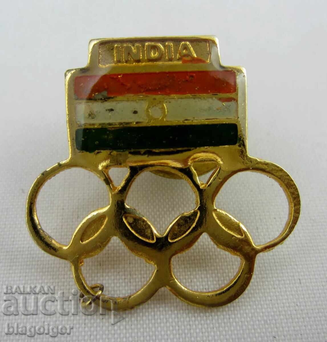 Olympic Badge-INDIA Olympic Committee -Olympics Olympic Badge-INDIA Olympic Committee -Olympics