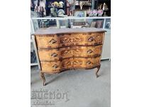 OLD WOODEN ANTIQUE CHEST EXCELLENT.