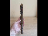 Vintage wind instrument with embossed figurative motifs!!!