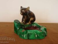 Ashtray with Bear SOC Retro