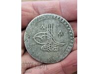 Ottoman silver coin 2 Kurush 1203 / 1 Selim III BZC!