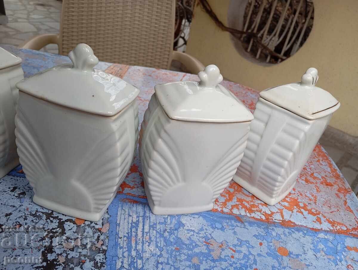 Porcelain spice set - 5