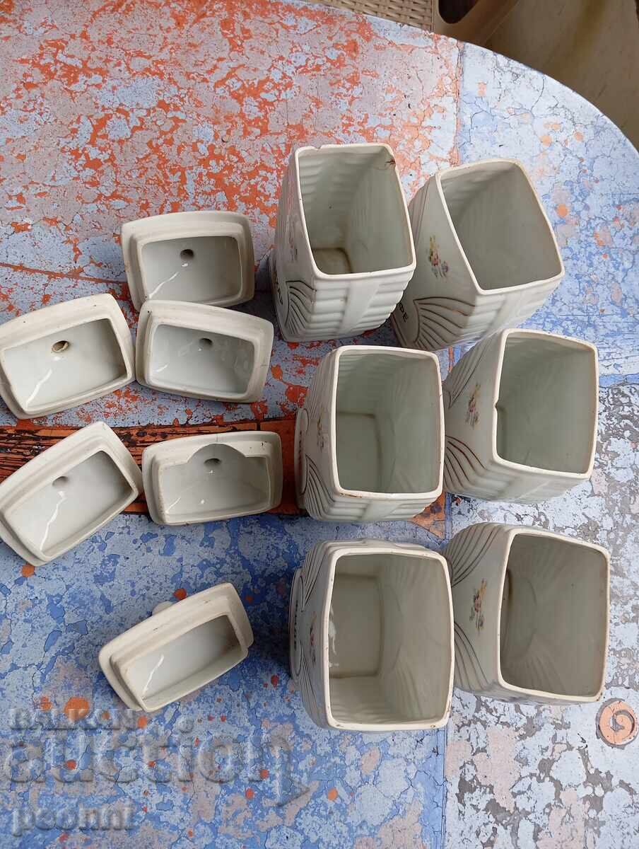 Porcelain spice set - 7