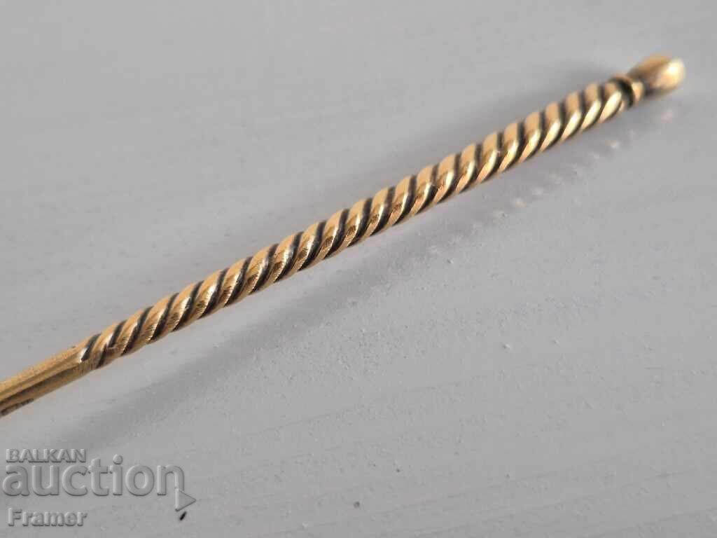 Russian silver hand-engraved spoon with gilding for baptism - 5 Russian silver hand-engraved spoon with gilding for baptism - 5