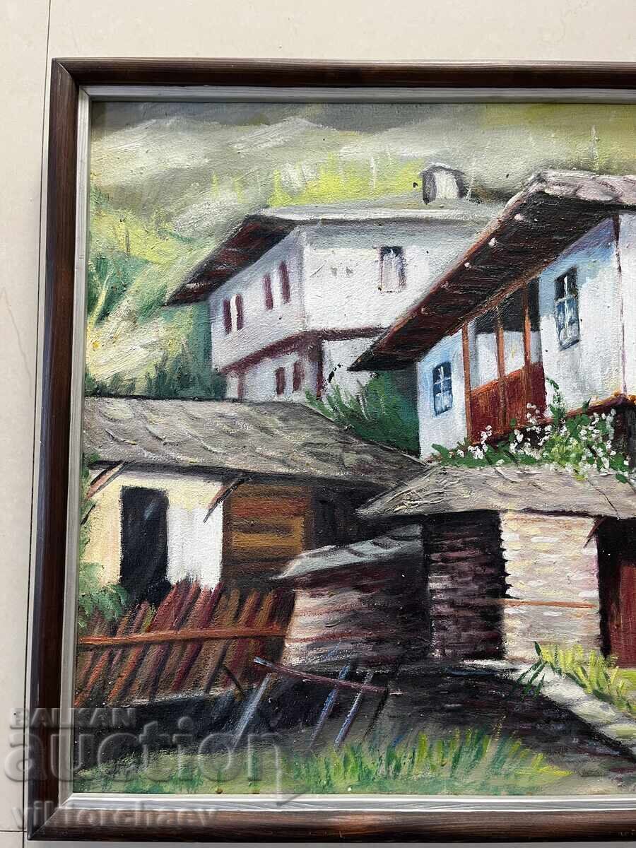 Auction Masterpiece painting - Houses Auction Masterpiece painting - Houses