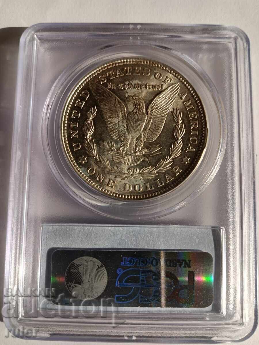 САЩ 1 Морган Долар 1921 MS63 PCGS с цена € 360.00 | 704.10 лв.