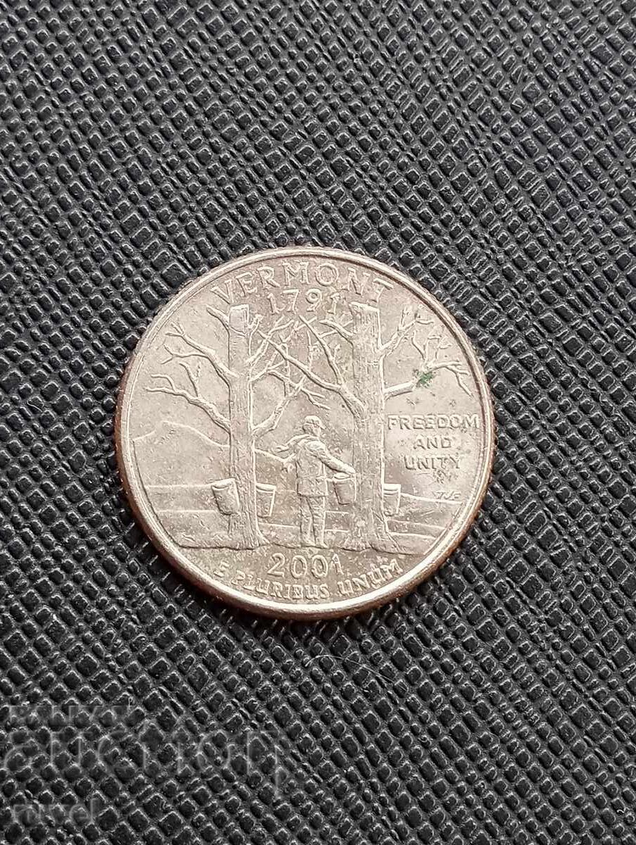 US Quarter Dollar 2001 US Quarter Dollar 2001